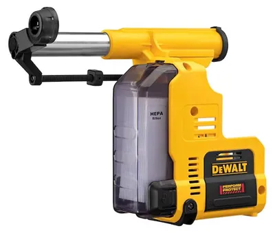 Image de Système d’extraction des poussières DEWALT D25303DH-XJ pour marteaux rotatifs 18 V (DCH273)