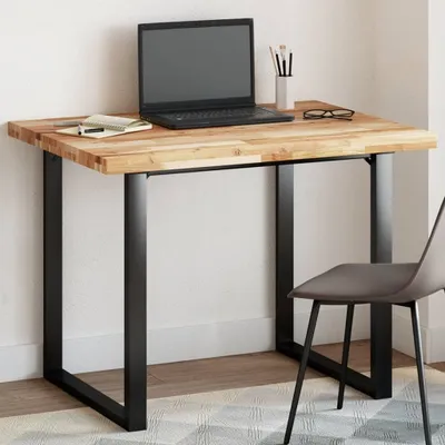 Obrázek produktu pro Maison Exclusive – Obdélníková deska stolu, rozměry 100x80x4 cm, masivní akátové dřevo