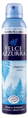 Zdjęcie produktu dla Felce Azzurra 8001280032004, Odświeżacz powietrza w aerozolu, Czarny, Cyjan, Różowy, Sosna, 250 ml, 250 g, Spray w puszce