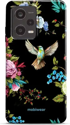 Produktbild von Handyhülle für Xiaomi Redmi Note 12 Pro 5G, Mobiwear Elite Pro, Nachtkolibri