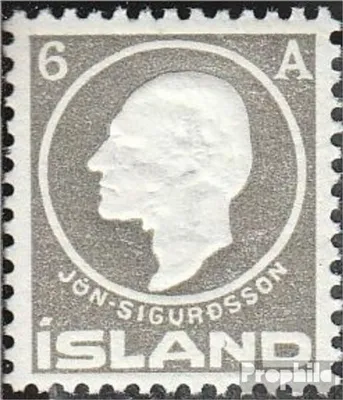 Produktbild von Briefmarken Island 1911 Mi 66 postfrisch Sigurdsson