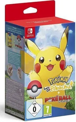 Produktbild von Nintendo Pokémon: Let's Go, Pikachu!, 1 Nintendo Switch-Spiel + Poketball Plus