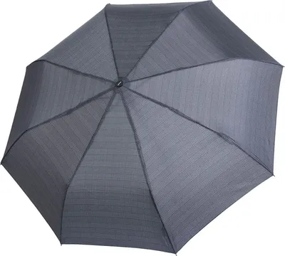 Produktbild von doppler Stockregenschirm Regenschirm Fiber Gents Printed Automatic Flex Big Check grau mehrfarbig