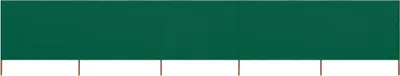 Immagine prodotto di Stile elegante 5 pezzi tessuto frangivento 600 x 160 cm verde - ombrelloni Hommie7319787 1pacco
