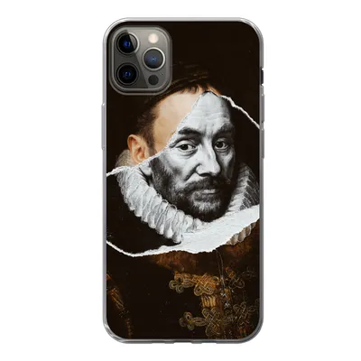 Produktbild von MuchoWow® Handyhülle Schutzhülle Hülle für iPhone 12 Pro Max Wilhelm von Oranien - Alte Meister - Adriaen Thomasz Silikon Softcase Handy Hülle - Hartschale