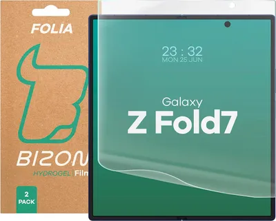 Produktbild von Hydrogel Folie für den mittleren Bildschirm für Galaxy Z Fold7, Bizon Film Hydrogel Mid Duo, 2 Stück
