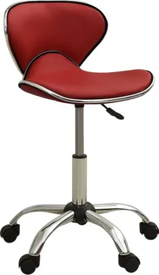 Produktbild von Möbel Bürostuhl Weinrot Kunstleder - Bürostühle 3088631