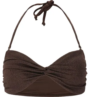 Produktbild von Athlecia Damen Bademode Larinie Bandeau Knot Bikini Braun