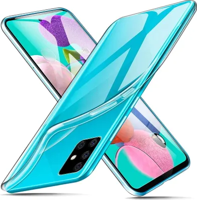 Produktbild von Hülle für Samsung Galaxy A51 Handy Hülle Silikon Cover Schutzhülle Case klar