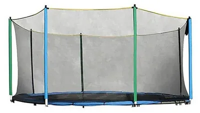 Produktbild von Insportline Trampolin-Sicherheitsnetz 457 cm + 10 Stangen
