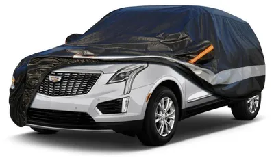 Immagine prodotto di Copertura per auto, 10 strati, impermeabile e traspirante, per Cadillac XT5 (2016-2023), colore nero
