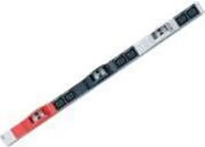Produktbild von Bachmann 800.0101, 3 m, Drinnen, IP20, Schwarz, Grau, Rot, 12 AC-Ausgänge, 400 V