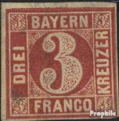 Produktbild von Briefmarken Bayern 1862 Mi 9 Pracht gestempelt Ziffer im Kreis