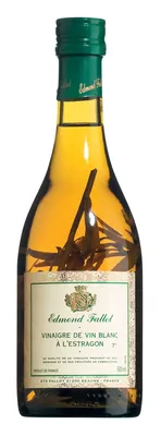 Produktbild von Fallot Vinaigre de vin blanc à l`Estragon / Weißweinessig mit Estragon 500 ml.