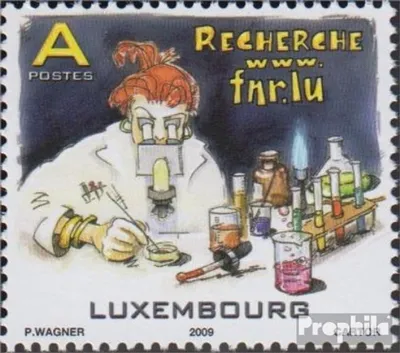 Produktbild von Briefmarken Luxemburg 2009 Mi 1837 (kompl.Ausg.) postfrisch Forschungsfonds
