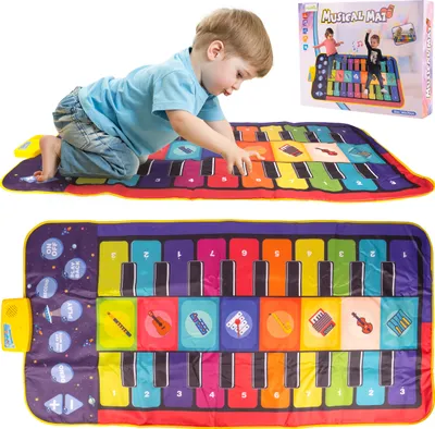 Produktbild von MalPlay Dancing Music Mat Electronic Interactive, rozvoj motoriky, až 8 nástrojů, od 18 měsíců