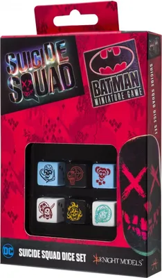 Produktbild von Batman Miniature Game - Suicide Squad Dice Set