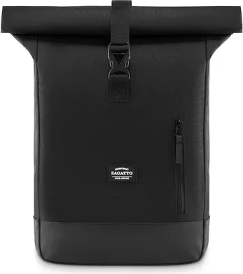 Produktbild von Zagatto ZG781 Schwarz Strapazierfähiger Rolling Courier Rucksack Fahrradrucksack Sportrucksack Mehrzweckrucksack Wasserdichter Rucksack Verstärkter Boden
