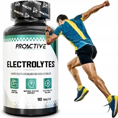 Obrázok produktu pre ELEKTROLYTY KETO Draslík Vápnik Horčík Sodík MINERÁLY ProActive Elektrolyty 90 tabliet