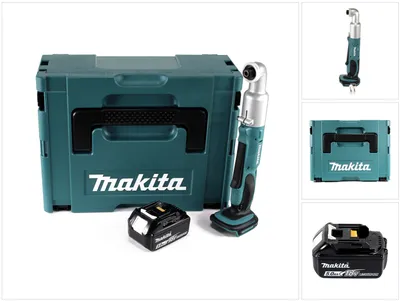 Produktbild von Makita DTL 061 T1J Akku Winkelschlagschrauber 18V 1/4" 60Nm + 1x Akku 5,0Ah + Makpac - ohne Ladegerät
