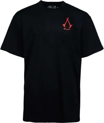 Produktbild von Assassin's Creed T-Shirt Herren Shadows Crest - Oversize schwarz S