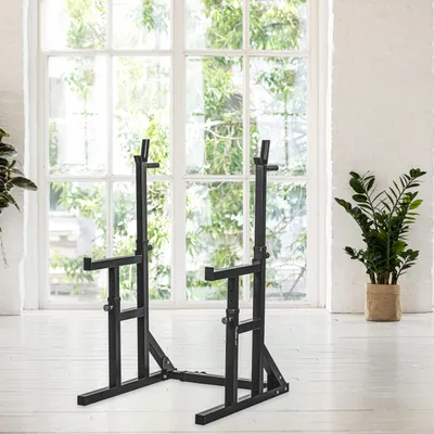 Zdjęcie produktu dla MOVIT Stojak Squat, czarny, nośność 300 kg