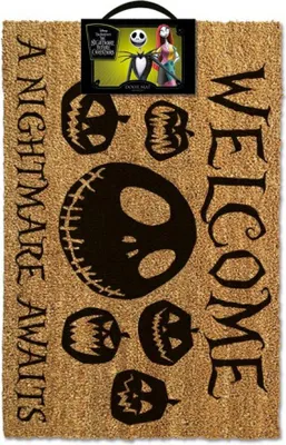 Produktbild von Nightmare before Christmas Fußmatte A Nightmare Awaits 40 x 60 cm