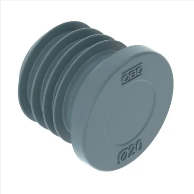 Imagen del producto de OBO Bettermann 2003737: Tapón de cierre, 25 unidades