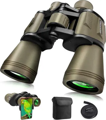 Produktbild von Wasserdichte Fernglas - ideal für Reisen, Wandern, Konzerte, Sport und Naturbeobachtung, Kompaktes, Hochvergrößerungsfernglas