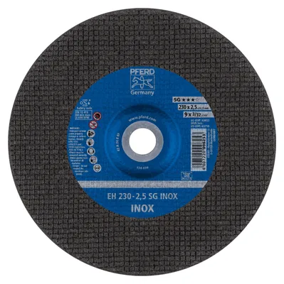 Produktbild von PFERD 61324224, Schneidedisk, Edelstahl, 23 cm, Jede Marke, Flache Mitte, 2,22 cm