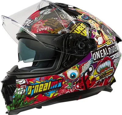 Zdjęcie produktu dla Kask O´Neal CHALLENGER CRANK czarny/multi S (55/56 cm)