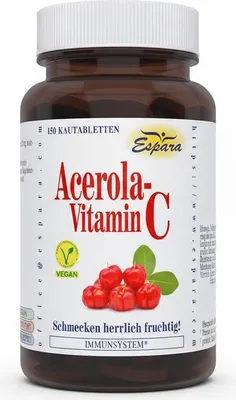 Obrázek produktu pro Acerola Vitamin C žvýkací tablety 60 kapslí