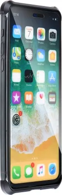 Produktbild von cofi1453 360° Magnet Slim Rahmenlose Metall Case Hülle Schutz Tasche kompatibel mit iPhone XR Handyhülle Handyschale Schutz Schwarz
