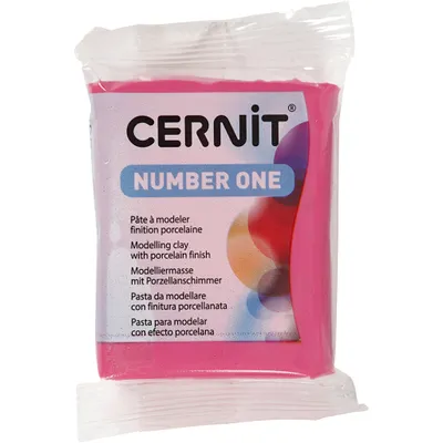Produktbild von Cernit, Himberrot (481), 56 g/ 1 Pck.