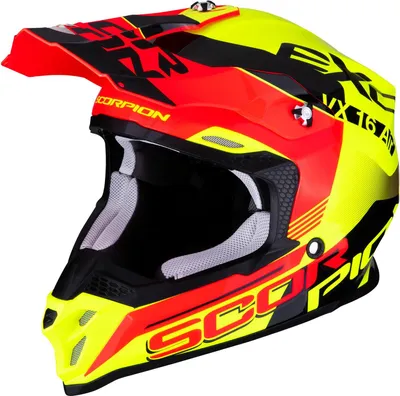 Produktbild von Scorpion Exo VX-16 AIR ARHUS Neon Gelb-Neon Rot XL