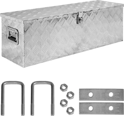 Immagine prodotto di Cassa Box Cassapanca Alluminio degli Attrezzi Utensile Transportino D100 materiale di montaggio trucky