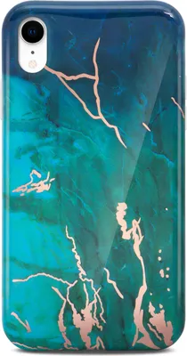 Produktbild von ONEFLOW® Sense Case kompatibel mit Apple iPhone XR - Hülle in Marmor Optik, Excitement