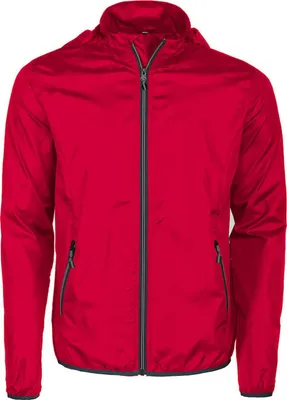 Produktbild von Leichte Windjacke für Outdoor-Aktivitäten mit abnehmbarer Kapuze und Packfunktion