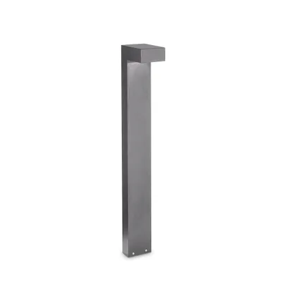 Image de Lampadaire Moderne Sirio Gris Aluminium 2 Luminaires 3W 3000K Lumière Chaude H80Cm