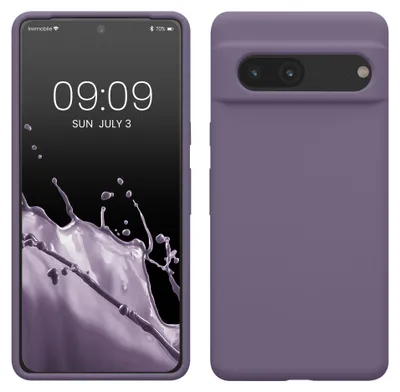 Produktbild von kwmobile Handyhülle für Google Pixel 7 Hülle, für Pixel 7 Case - Hülle Silikon - kabelloses Laden - Helle Iris