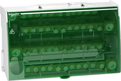 Obrázok produktu pre Schneider Electric svorkovnica Linergy 160A, 4-pólová, 4 x 12 skrutkových svoriek LGY416048