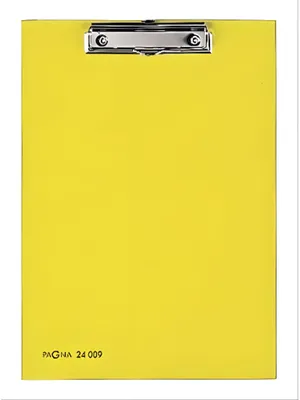 Produktbild von PAGNA Klemmbrett A4 Color gelb 1 Stück