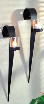 Produktbild von 2148484 Wandkerzenhalter 2er Set