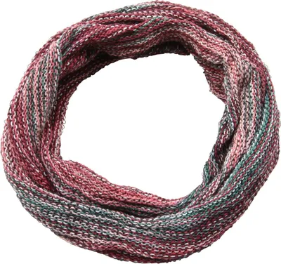 Produktbild von Schlauchschal - Loopschal - 33 cm rot-grün gestreift