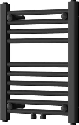 Produktbild von Mexen Mars Badheizkörper 500 x 400 mm, 178 W, Schwarz - W110-0500-400-00-70