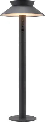 Produktbild von Nordlux JUSTINA Solar LED Aussen-Pollerleuchte Warmweiss 5W Anthrazit IP44 2418098050