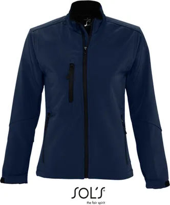 Produktbild von SOLs 46800 | Ladies Softshell Jacket Roxy - Farbe: Abyss Blue - Größe: M