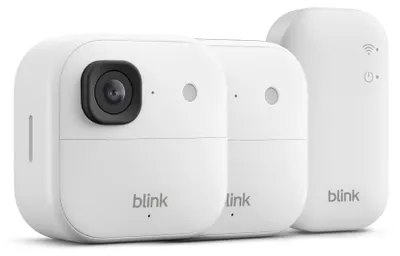 Produktbild von Blink Außenkamera 2K+ (neueste Generation) – Kabellose, intelligente Sicherheits