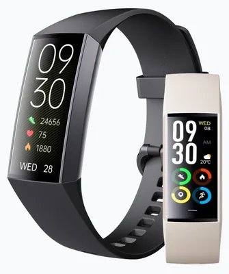 Productafbeelding van Siltcon® Activity Tracker Pro – Stappenteller Horloge - Hartslagmeter – Bloeddrukmeter - Slaapmonitor - Saturatiemeter – Sporthorloge – Smartwatch Dames, Heren & Kinderen - Universeel - RVS - Elke pols - Incl. 2 Bandjes