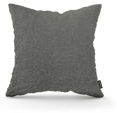 Obrázok produktu pre Dekoratívny vankúš plyš Popolavozelená 45 × 45 cm